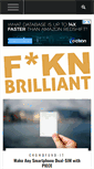 Mobile Screenshot of fknbrilliant.com